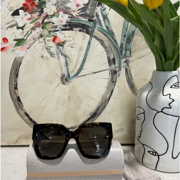 JIMMY CHOO limited edition full rim square sunglasses - Picture 3 of 16